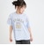 袖チュール切替ナンバリング半袖Tシャツ