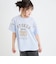 袖チュール切替ナンバリング半袖Tシャツ