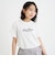 裾ドロストりぼんタック半袖Tシャツ