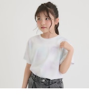 【接触冷感】タイダイ柄くまちゃんTシャツ