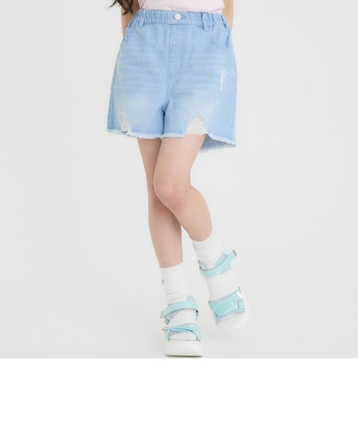 ダメージショートパンツ