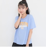 【別注】カレッジナンバー発泡プリントTシャツ
