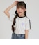 【接触冷感】ハート袖ライン半袖Tシャツ
