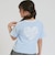 【接触冷感】ハート袖ライン半袖Tシャツ