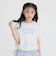 【接触冷感】袖あきリボン半袖Tシャツ