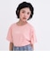 【デイリープライス】【綿100%】ワッペン風半袖Tシャツ