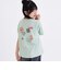 【デイリープライス】【綿100%】ワッペン風半袖Tシャツ
