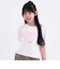 【デイリープライス】【綿100%】ハートロゴプリント半袖Tシャツ