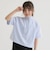 袖メッシュハーフジップ半袖Tシャツ2