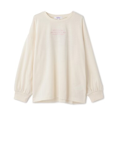 【別注】リブつきバックプリントビッグロンT