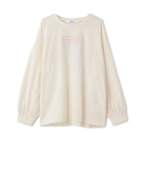 【別注】リブつきバックプリントビッグロンT