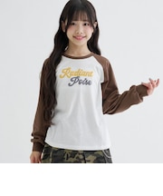 【別注】リブつき発泡ラグランロンT