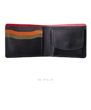 栃木レザー”サマーオイル” カラフルショートウォレット