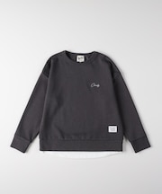Refurbish(リファービッシュ)【キッズ】フェイクレイヤードスウェットプルオーバー