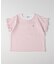 VIVIAN BLUE(ヴィヴィアンブルー)ボーダープリントフリルＴシャツ