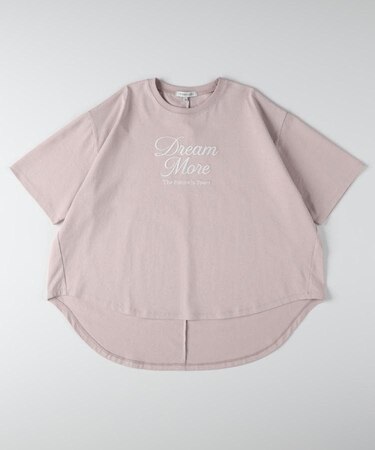VIVIAN BLUE(ヴィヴィアンブルー)前後差ドルマンプリントTシャツ