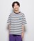 Refurbish(リファービッシュ)プリントボーダーＴシャツ