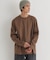 《遮熱/接触冷感/さらっと心地良い》シルケット加工ロングスリーブTシャツ