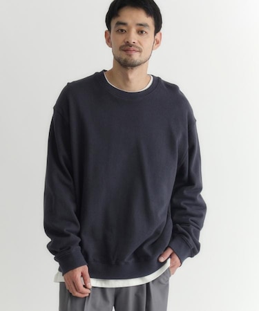 《選べる6色展開》オーバーサイズクルーネックカラースウェット