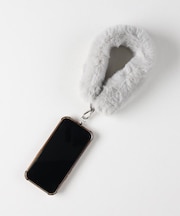 HONEYSUCKLE ROSE(ハニーサックルローズ)【レディース】フェイクファースマホストラップ
