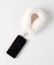 HONEYSUCKLE ROSE(ハニーサックルローズ)【レディース】フェイクファースマホストラップ