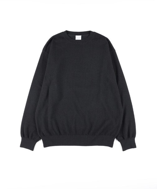 BACK NUMBER(バックナンバー)【メンズ】「日本製」ワッフルクルーネックセーター