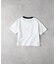 VIVIAN BLUE(ヴィヴィアンブルー)【キッズ】メッシュアップリケ短丈Ｔシャツ
