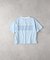 VIVIAN BLUE(ヴィヴィアンブルー)【キッズ】メッシュアップリケ短丈Ｔシャツ
