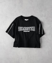 VIVIAN BLUE(ヴィヴィアンブルー)【キッズ】パイピングロゴＴシャツ
