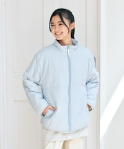 MPS(エムピーエス)【キッズ】スタンドネック裏ボア中綿ジャケット(6色展開・洗濯機で洗える)