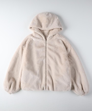 HONEYSUCKLE ROSE(ハニーサックルローズ)【レディース】ファーブルゾン