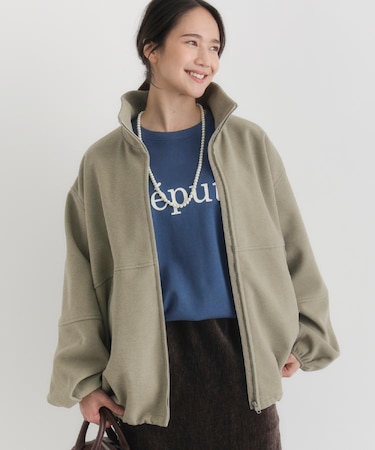 HONEYSUCKLE ROSE(ハニーサックルローズ)【レディース】スタンドネックＺＩＰブルゾン