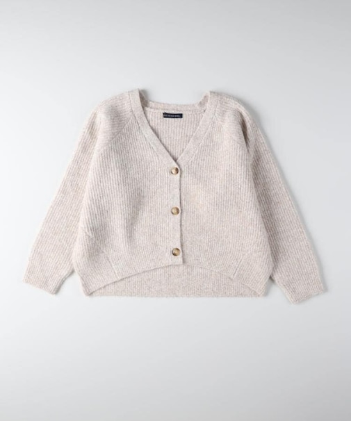 HONEYSUCKLE ROSE(ハニーサックルローズ)【レディース】メランジニットカーディガン