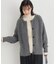 HONEYSUCKLE ROSE(ハニーサックルローズ)【レディース】シャギークルーカーディガン
