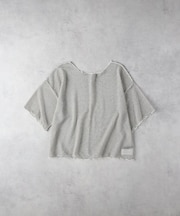 HONEYSUCKLE ROSE(ハニーサックルローズ)【レディース】シアーボーダー半袖Tシャツ