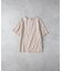 HONEYSUCKLE ROSE(ハニーサックルローズ)【レディース】ウェーブジャカード半袖Tシャツ