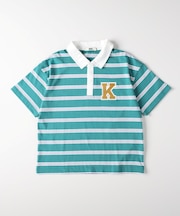 MPS(エムピーエス)マルチボーダースキッパーTシャツ