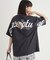 袖刺繍ビッグTシャツ
