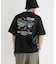 CAMP7 手書き風バックプリントTシャツ