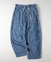 EDWIN 「SUNDAY JEANS」 デニムベイカーバレルパンツ(吸湿/速乾)