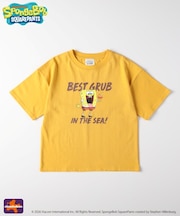 【スポンジ・ボブ】プリントTシャツ(親子リンク)