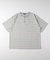 マルチボーダーヘンリーネックTシャツ
