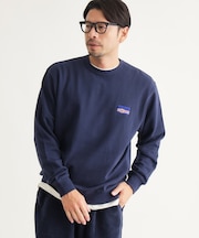 サガラ刺繍スウェット