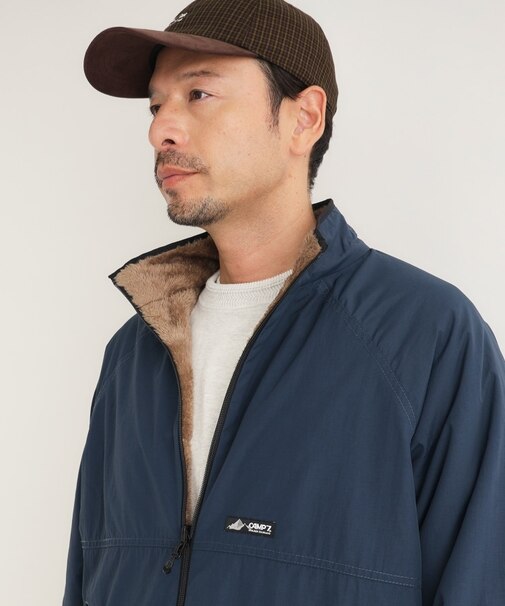 CAMP7 リバーシブルボアジャケット