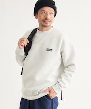CAMP7 ダンボールクルーネックスウェット