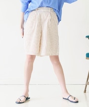 ストライプハーフパンツ