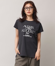 【新色追加】BEAUTY FORM-T cotton ロゴ フレンチスリーブ Tシャツ