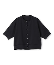 【VERY掲載】BEAUTY FORM JERSEY light スナップカーディガン