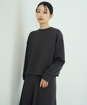 【2WAY】BEAUTY FORM JERSEY ハーフZIP プルオーバー