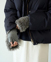 フェイクファー グローブ